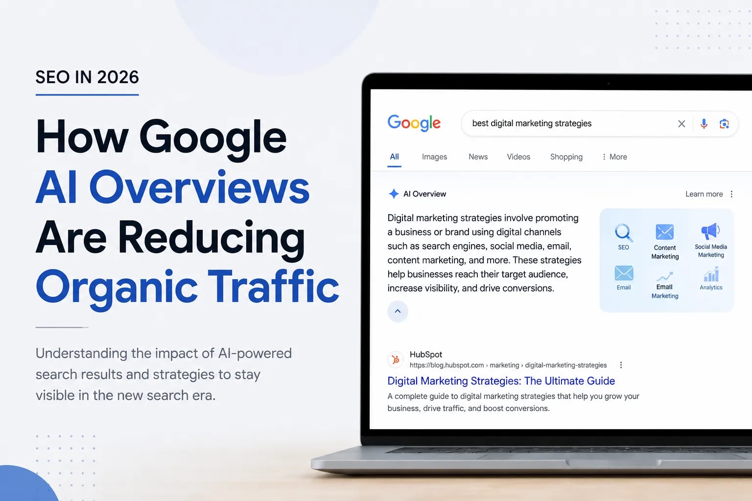 Google AI Overviews Reducing Organic Traffic in 2026