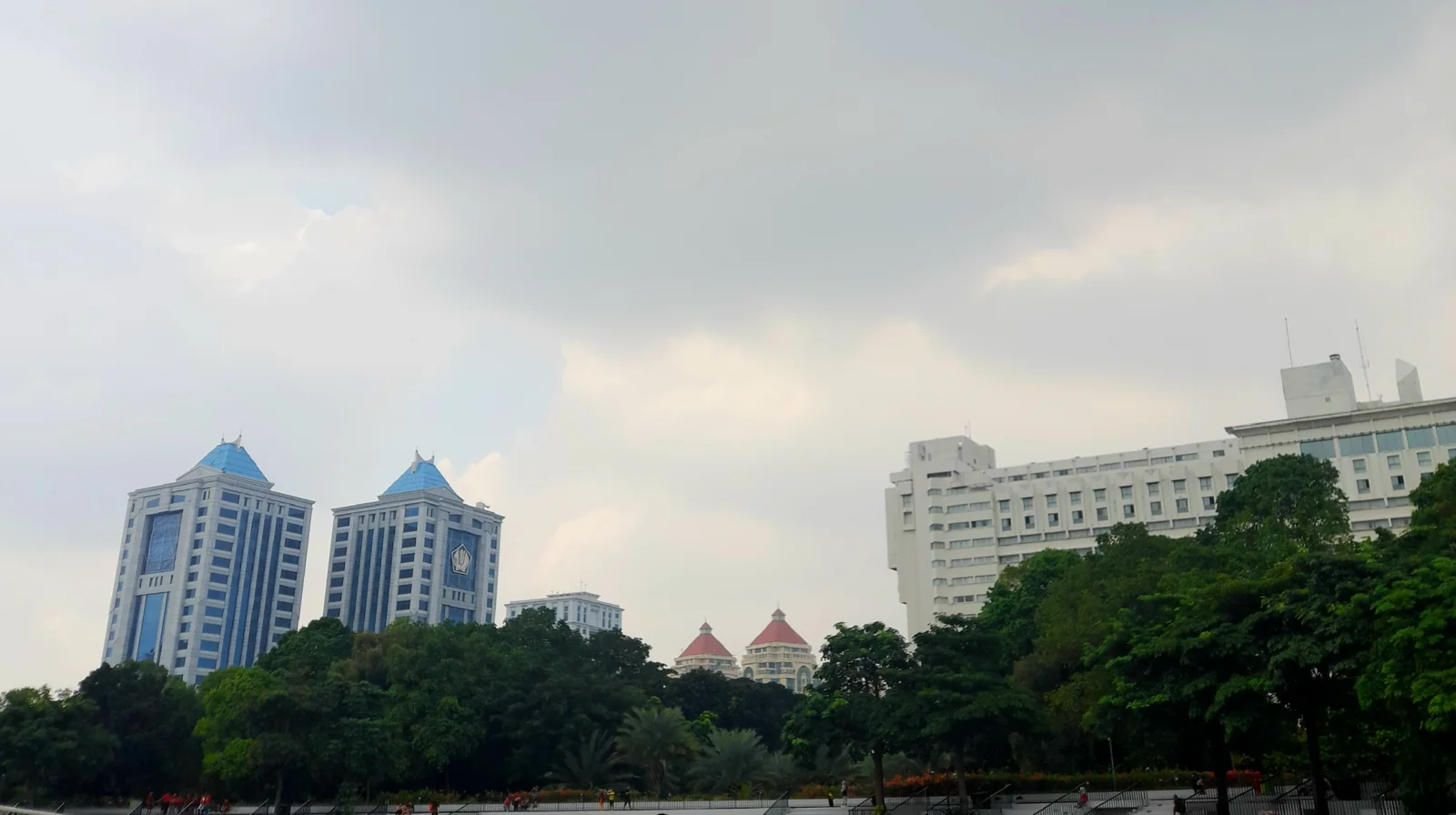Gedung Kementerian Keuangan Republik Indonesia dilihat dari depan