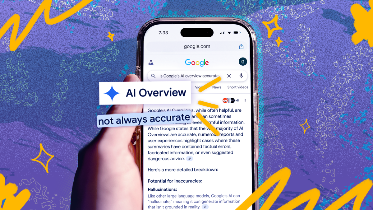 Ilustrasi Google AI Overviews