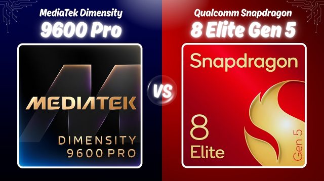  Snapdragon 8 Gen 5 vs Dimensity 9600 Pro