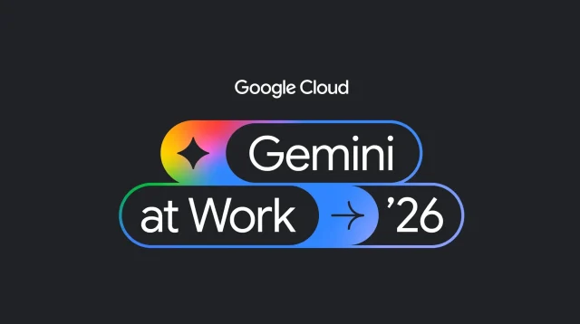 Logo acara Gemini at Work 2026 dari Google Cloud